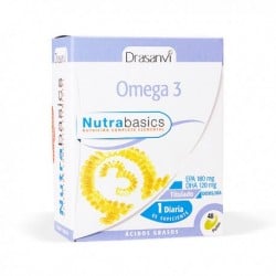 Drasanvi Nutrabasics Omega 3, 48 Perlas.