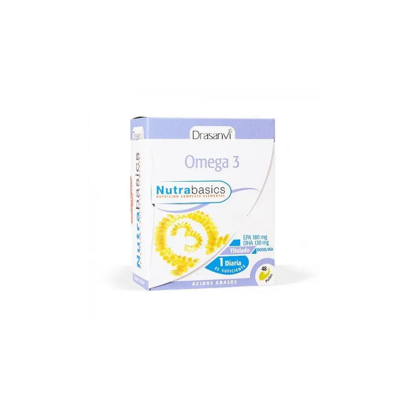 Drasanvi Nutrabasics Omega 3, 48 Perlas.