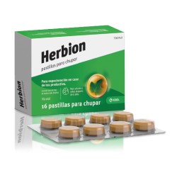 Herbion, 16 pastillas para chupar.