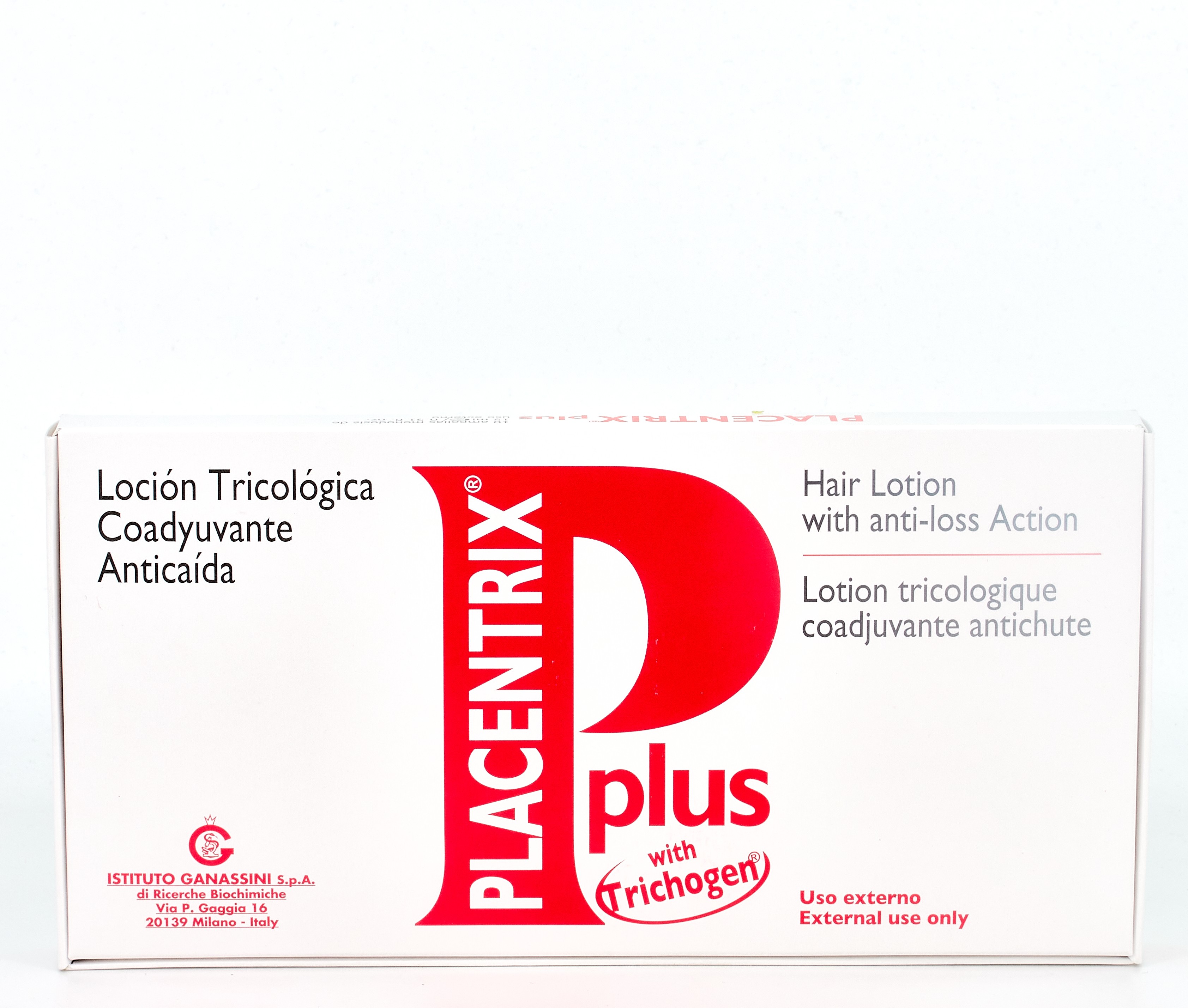 Placentrix Plus Locion Anticaida, 10 Ampollas.