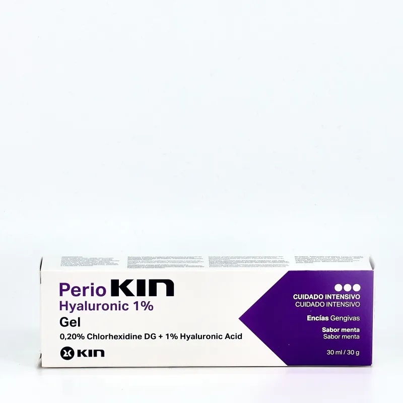 Perio Kin Hyaluronic 1% Gel, 30ml. Perio Kin Hyaluronic 1% Gel, 30ml.