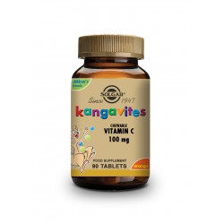 Solgar Kangavites Vit C 100 mg, 90 Comprimidos Masticables.