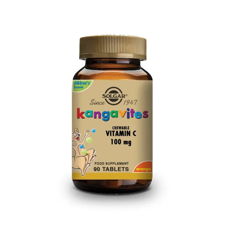 Solgar Kangavites Multi- Frutas del Bosque, 60 Comprimidos Masticables.