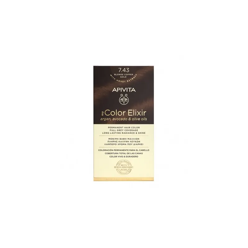 Apivita Tinte My Color Elixir 7.43