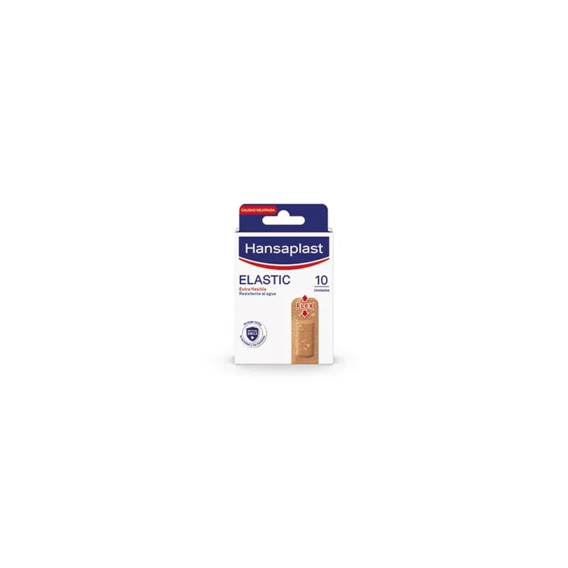 Hansaplast Elastic Apósito Adhesivo, 10 Uds.