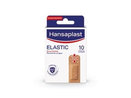 Hansaplast Elastic Apósito Adhesivo, 10 Uds.