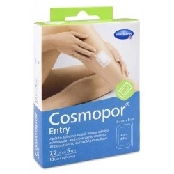 Cosmopor Entry Aposito Esteril 7.2x5 cm, 10 Uds.