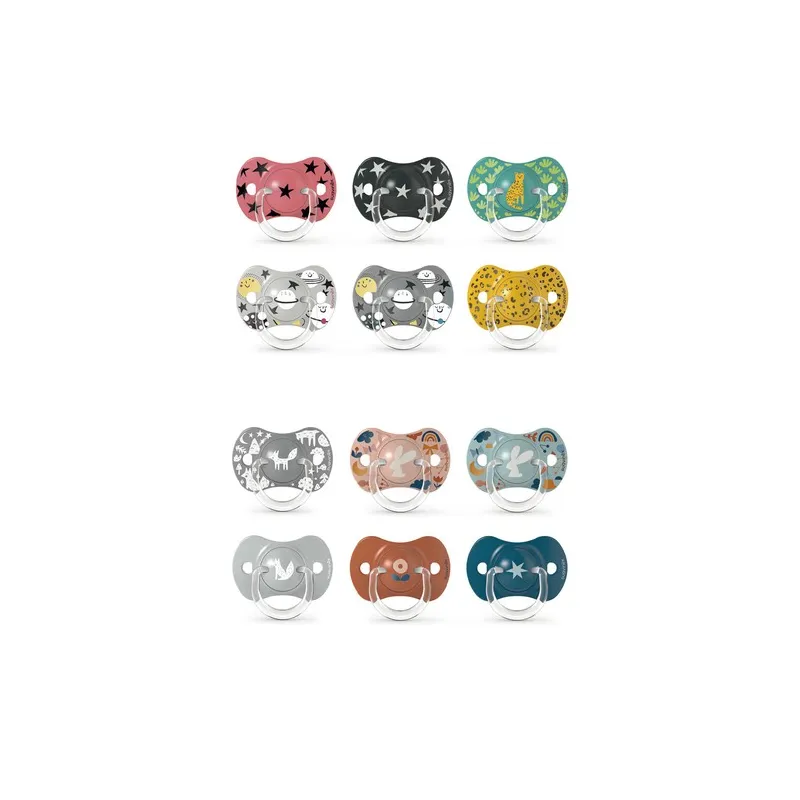 Suavinex Chupetes Prints tetina fisiologica SX Pro +18m, 2 Uds. Suavinex Chupetes Prints tetina fisiologica SX Pro +18m, 2 Uds.