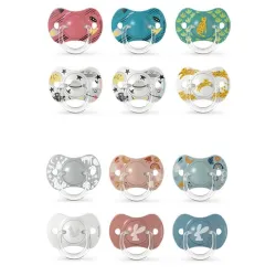 Suavinex Chupetes Silicona fisiologica SX Pro 0-6m, 2Uds. Suavinex Chupetes Silicona fisiologica SX Pro 0-6m, 2Uds.