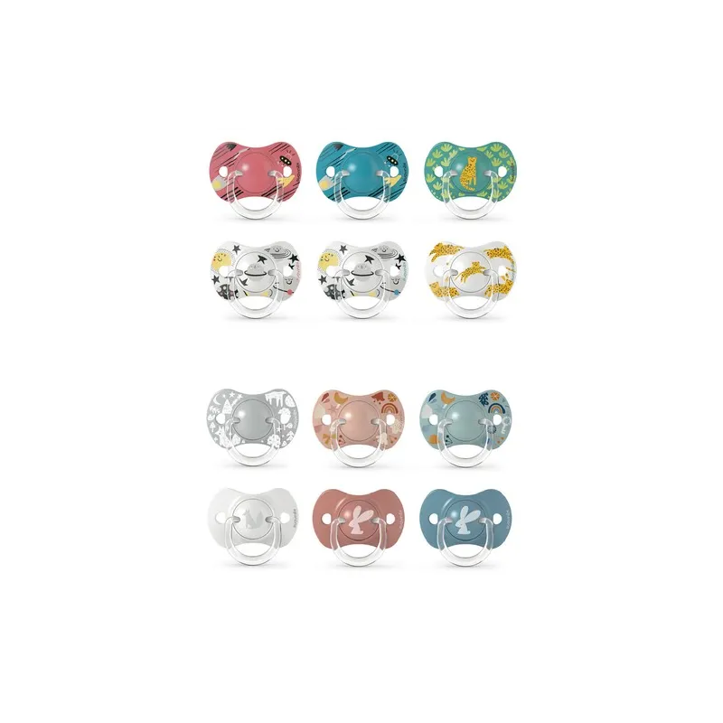 Suavinex Chupetes Silicona fisiologica SX Pro 0-6m, 2Uds. Suavinex Chupetes Silicona fisiologica SX Pro 0-6m, 2Uds.