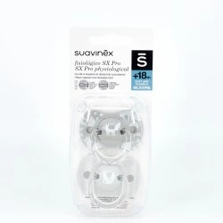 Suavinex Chupetes Silicona fisiologica SX Pro +18m, 2 Uds.