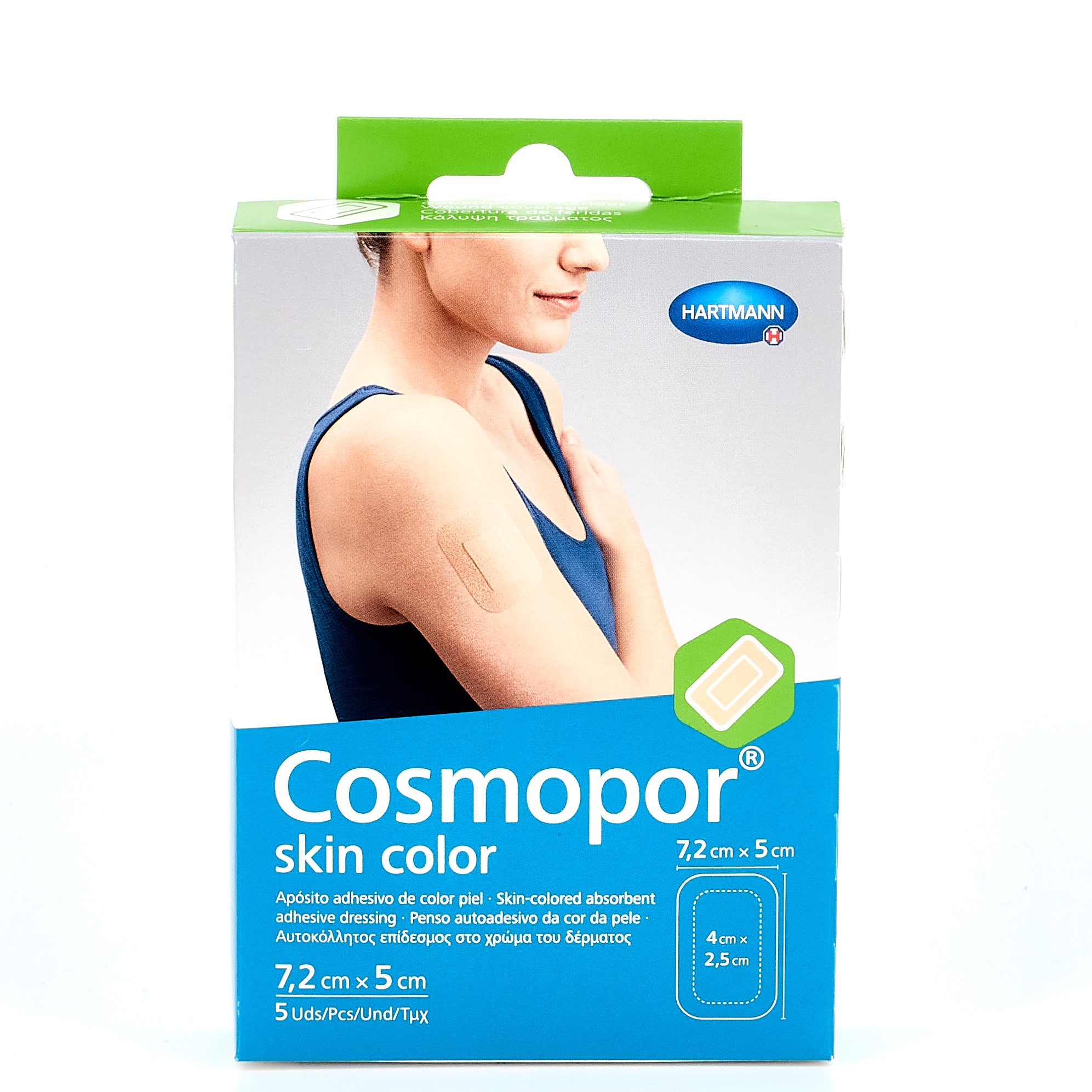 Cosmopor Skin Color Aposito Esteril 7.2x5 cm, 5 Uds.