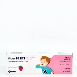 Fluor Kin Pasta Dental Infantil Fresa, 50ml.