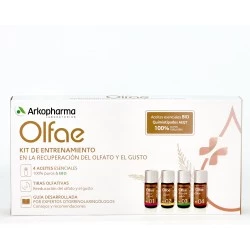 Arkopharma Olfae Kit de entrenamiento olfato, 4 frascos x10ml