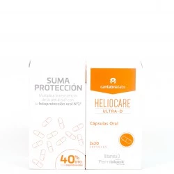 Heliocare Ultra D DUPLO, 2x30 cápsulas