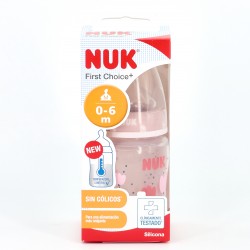 NUK Biberon First Choice Silicona 1M, 150ml.