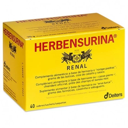 Herbensurina, 40 sobres.