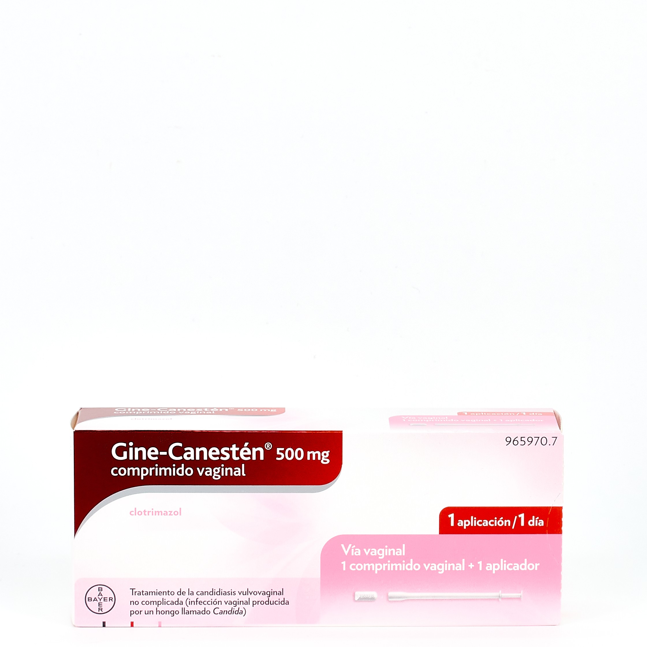 Gine-Canestén 500 mg 1 comprimido vaginal