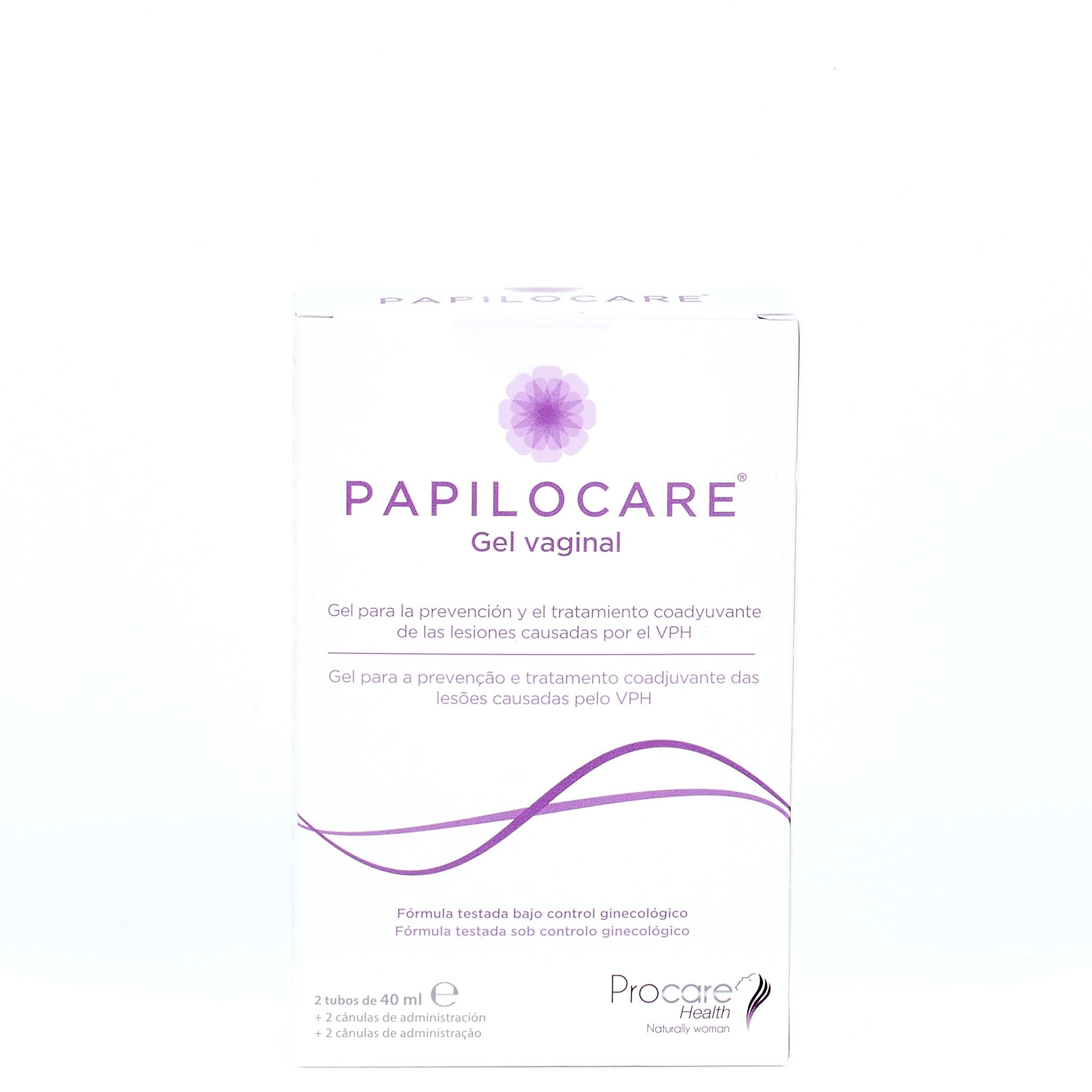 Papilocare Gel Vaginal, 2x40ml.