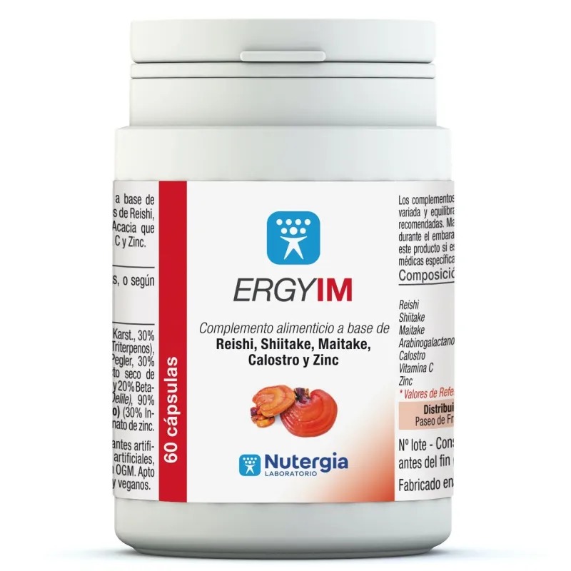 Nutergia Eryim, 60 cápsulas. Nutergia Eryim, 60 cápsulas.