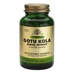 Solgar SFP Gotu Kola, 100 Caps. Vegetales.