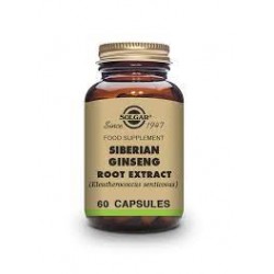 Solgar SFP Ginseng Siberiano, 60 Caps. Vegetales.