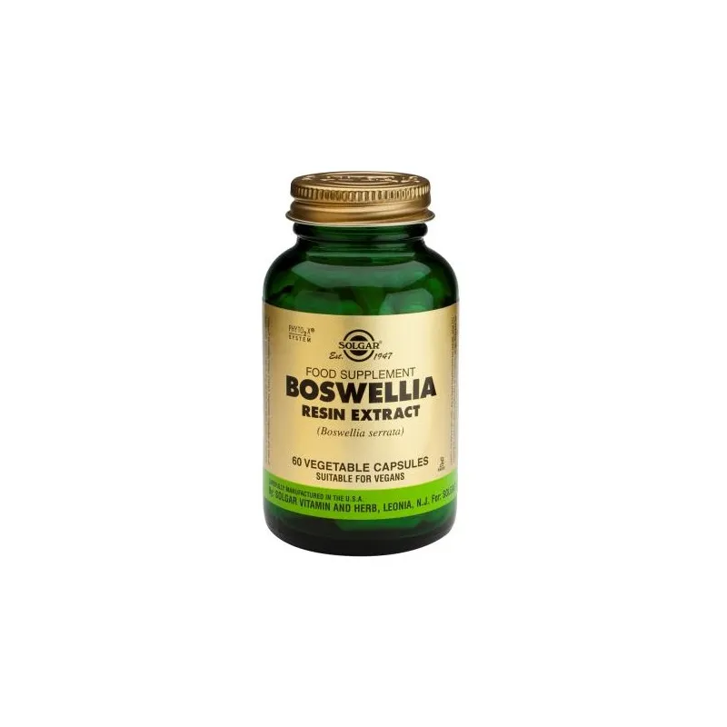 Solgar SPF Boswellia, 60 Cápsulas Vegetales.