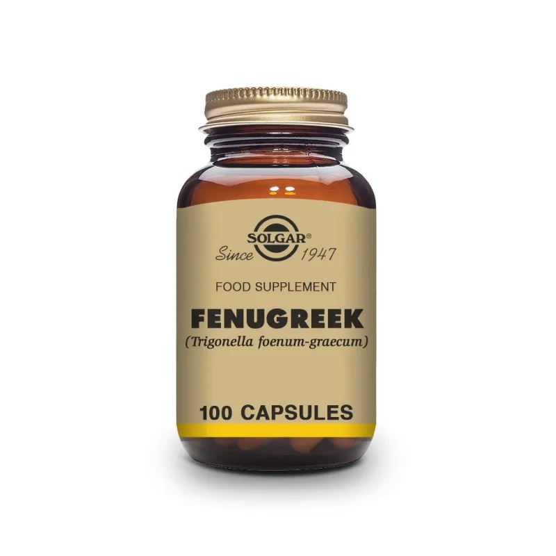 Solgar Fenogreco, 100 Cápsulas Vegetales.