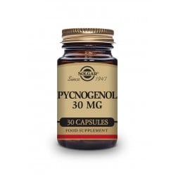 Solgar Extracto Corteza de Pino 30 mg. Pycnogenol, 30 Cápsulas vegetales.