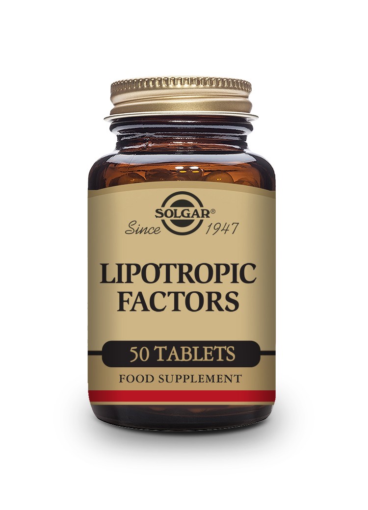 Solgar Lipotrópicos, 50 Comprimidos.