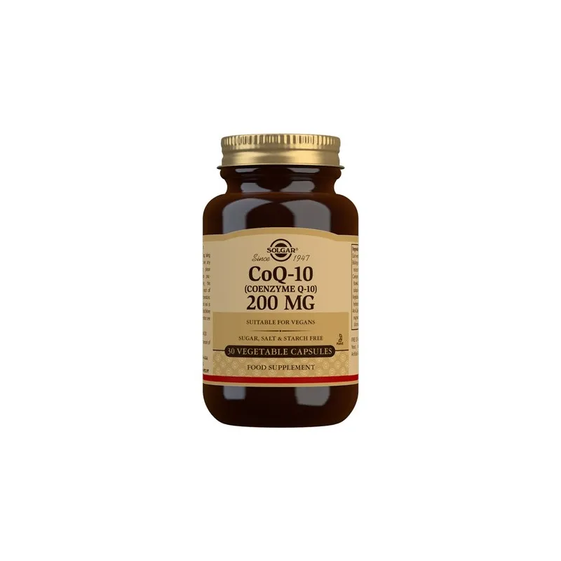 Solgar Coenzima Q-10 200 mg, 30 Perlas.