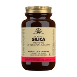 Solgar Silice Oceánico 25 mg. 50 Cápsulas Vegetales.