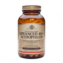 Solgar Advanced 40 + Acidophilus, 120 Cápsulas Vegetales.