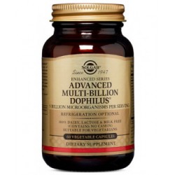 Solgar Advanced Multi- Billion Dophilus, 60 Cápsulas Vegetales.