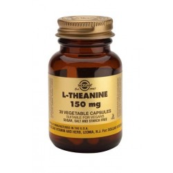 Solgar L- Teanina 150 mg, 30 Cápsulas Vegetales.