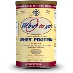 Solgar Whey To Go Proteína Suero, 340 g. Vainilla.