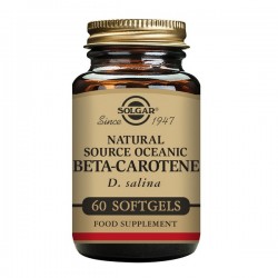 Solgar Beta Caroteno 100% Natural (7mg.) (60) Perlas