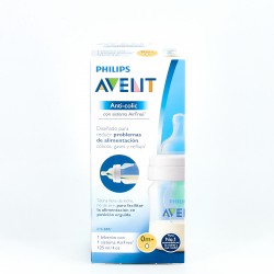 BIBERON ANTI-COLIC CON AIRFREE PHILIPS AVENT 125 ML