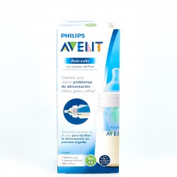 BIBERON ANTI-COLIC CON AIRFREE PHILIPS AVENT 260 ML