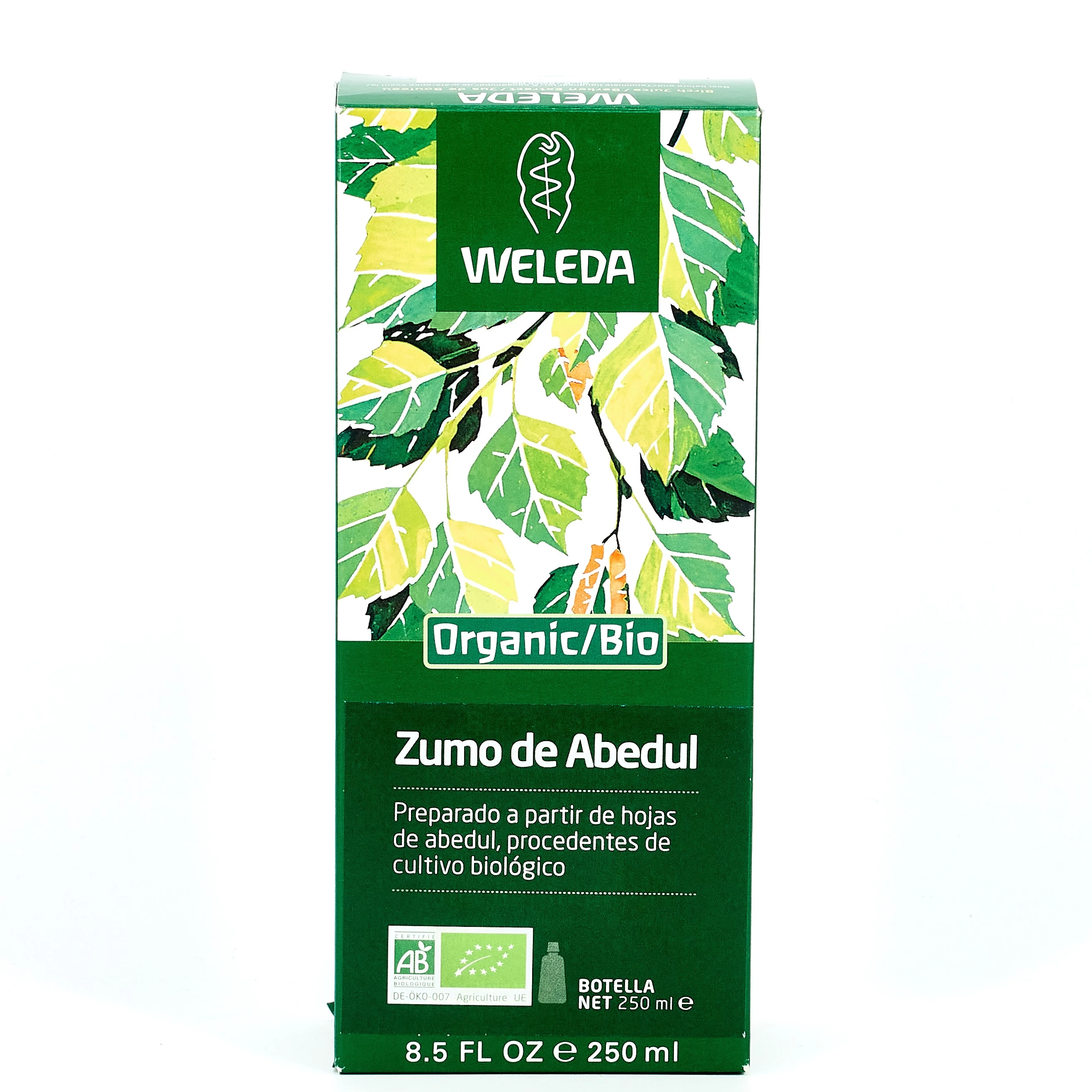 WELEDA JUGO DE ABEDUL 250ML DETOX CELULITIS