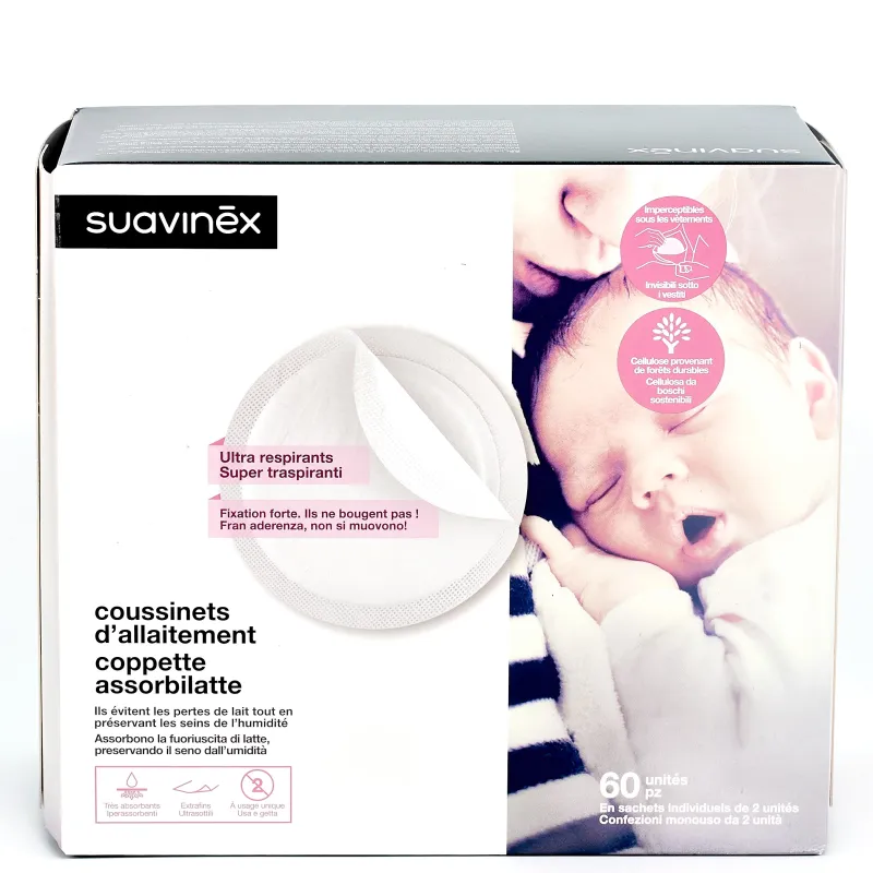 Suavinex Discos Absorbentes Protegesenos, 60Unidades. Suavinex Discos Absorbentes Protegesenos, 60Unidades.