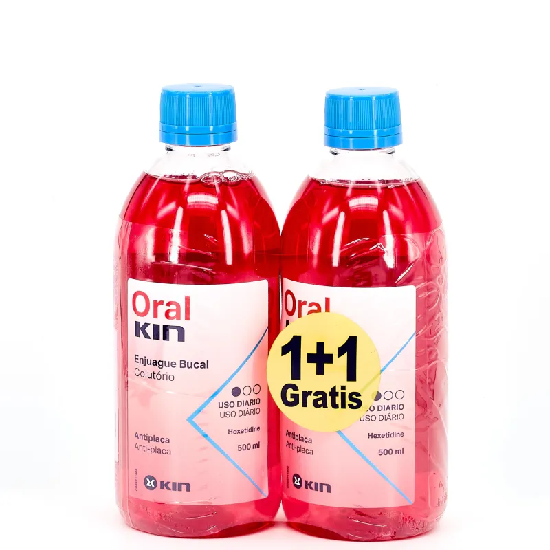 Colutorio OralKin Duplo. 2x500ml Colutorio OralKin Duplo. 2x500ml