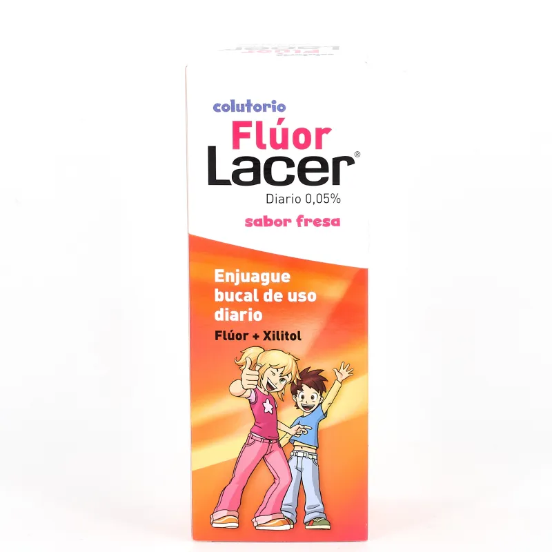 Colutorio Fluor Fresa 0,05% Lacer Colutorio Fluor Fresa 0,05% Lacer