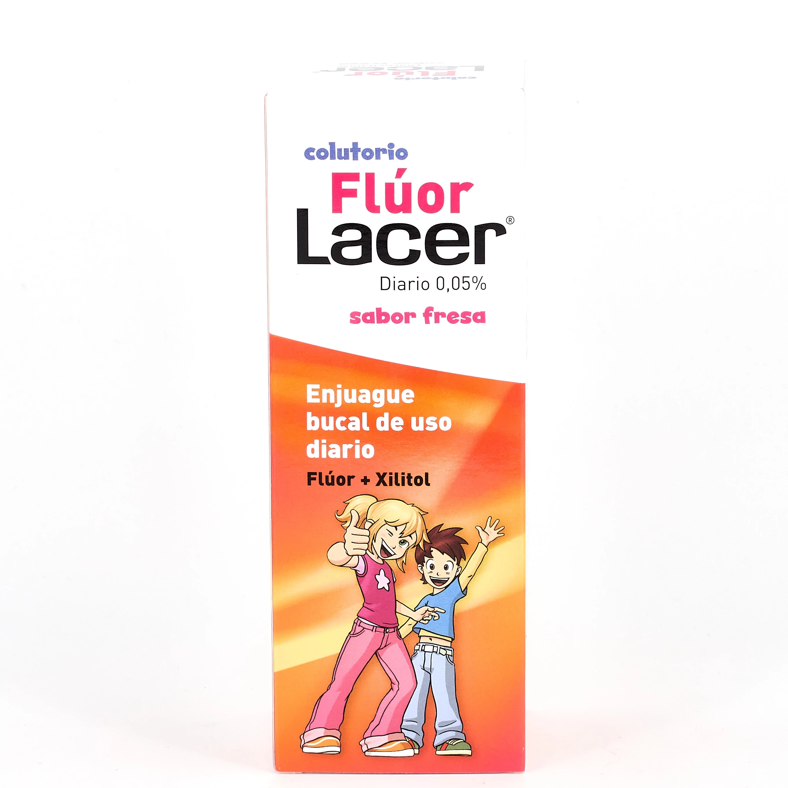 Colutorio Fluor Fresa 0,05% Lacer