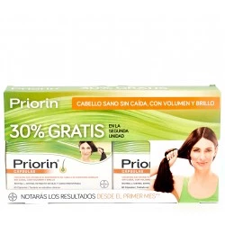 Priorin Anticaída duplo, 2 x 60 Cápsulas