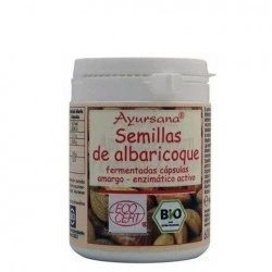 Ayursana Semillas de Albaricoque fermentadas, 160 cápsulas.