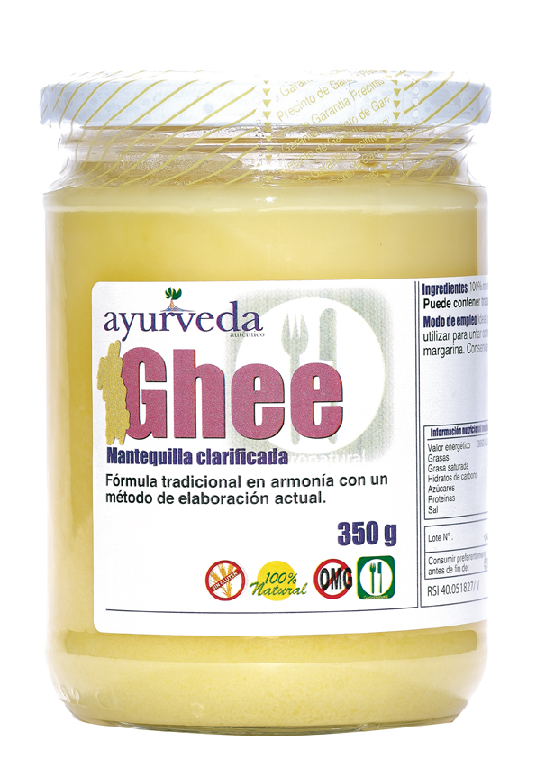 Ayurveda GHEE Mantequilla Clarificada, 350 g