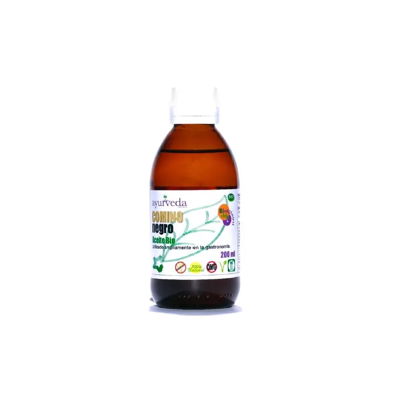 Ayurveda Aceite de Comino Negro Puro BIO, 500 ml Alimentación sana