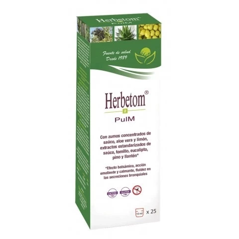 Bioserum Herbetom 2 Pulm. Antitusígeno y expectorante