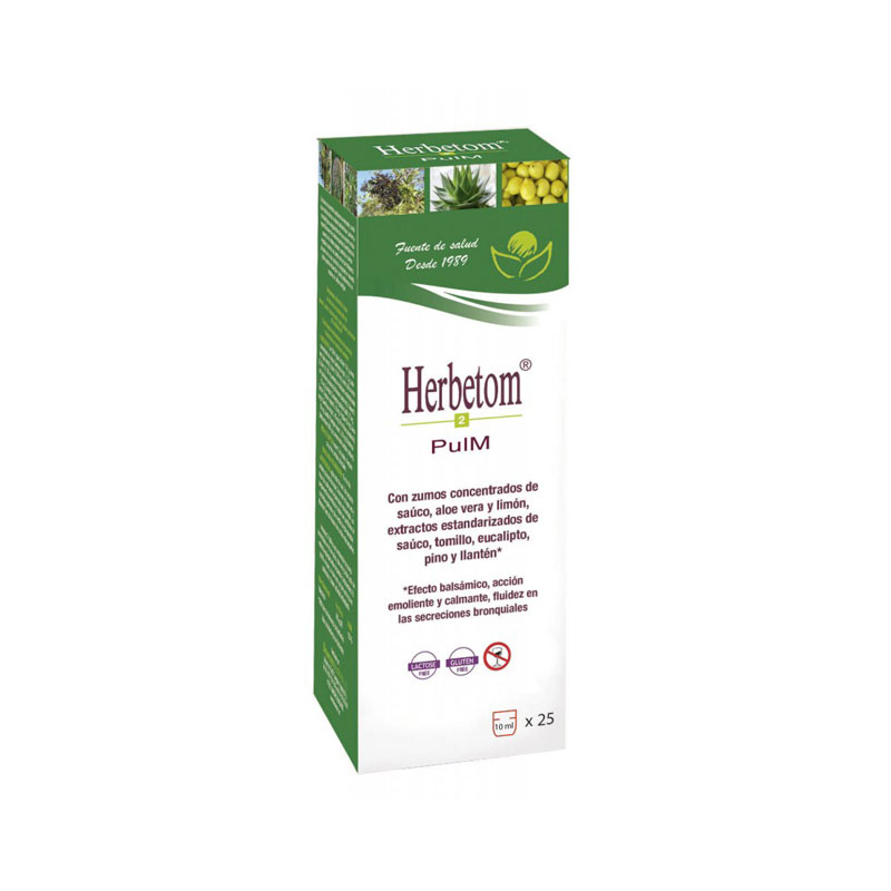 Bioserum Herbetom 2 PulM. Expectorante y broncodilatador.